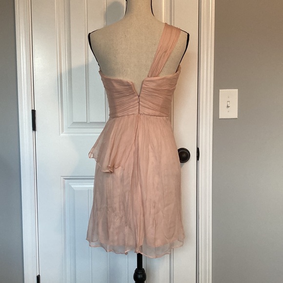 Amsale light pink silk dress - Picture 5 of 13